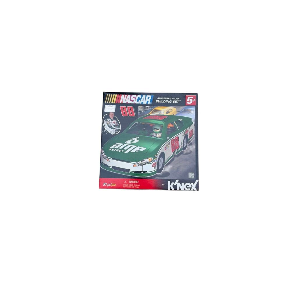 K'NEX NASCAR AMP Energy Car Building Set 91 Pieces Dale Jr. Knex 2011-NIB